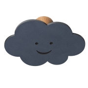 Knage DOT Cloud i læder - dark blue
