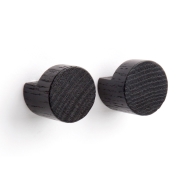 Wood Knot knager 2 stk. sorte - EKTA Living