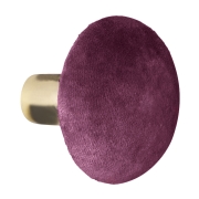 Velour knage Boysenberry - large