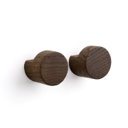 EKTA Living Wood Knot knager 2 stk. røget ege træ