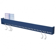 So-Hooked Wall Rack 90 - blå